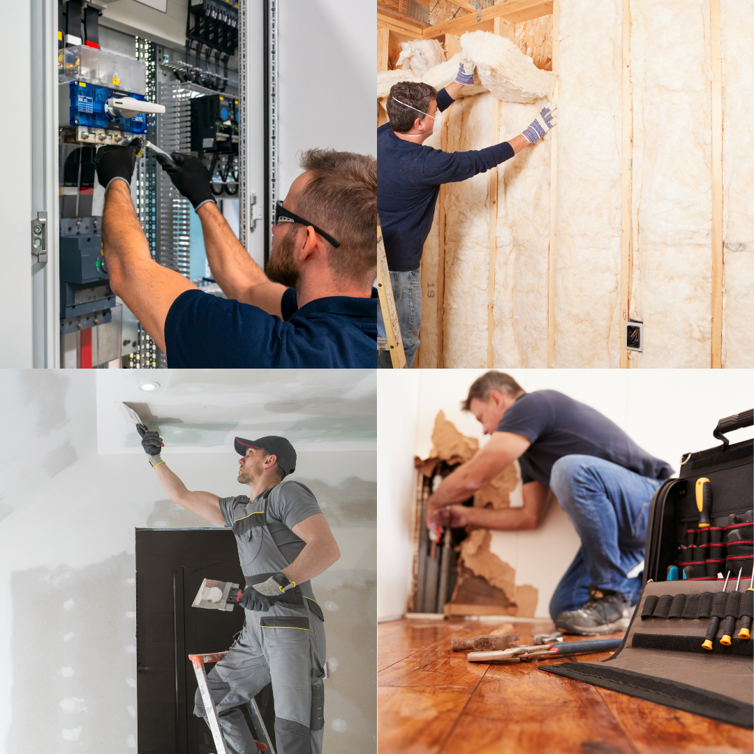 Homeowner choosing between contractor options